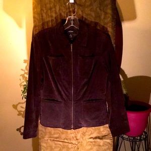 Brown Suede Jacket